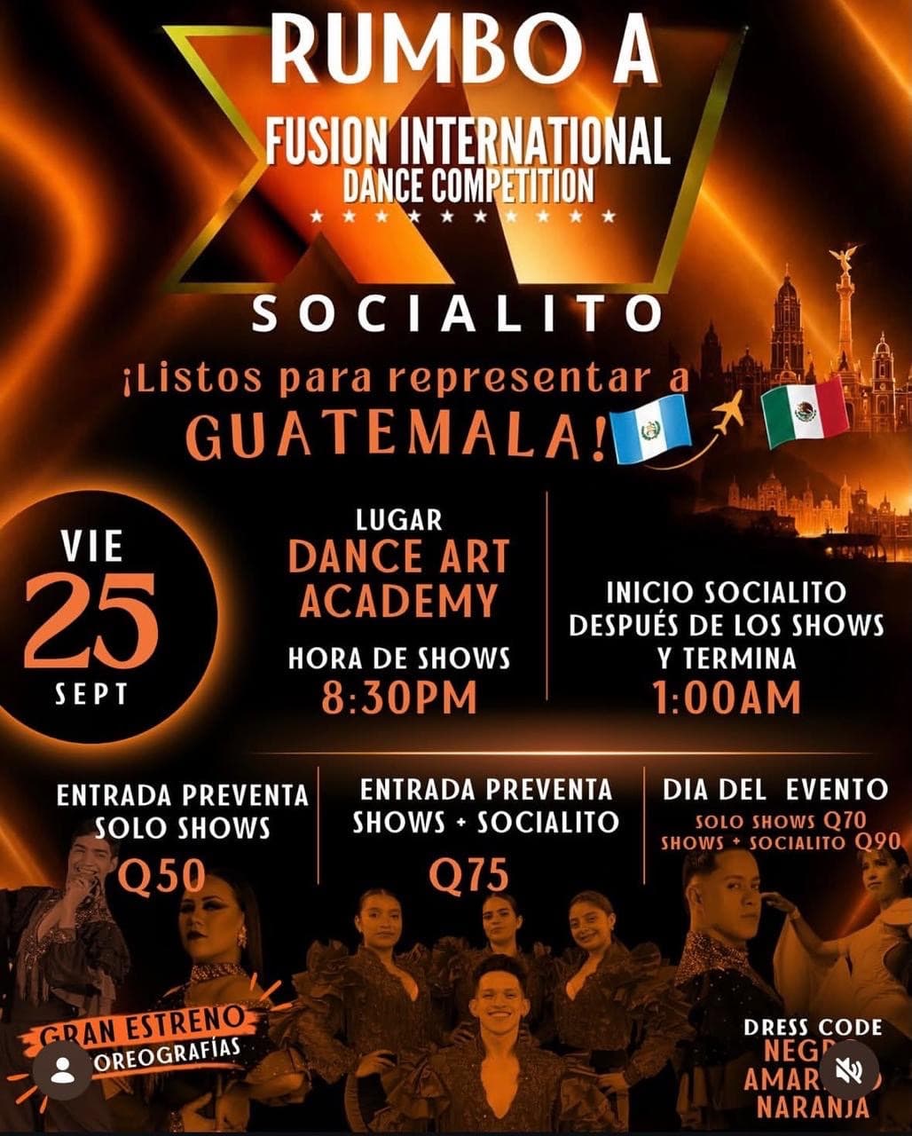 Socialito - Rumbo a Fusion International Dance Competition